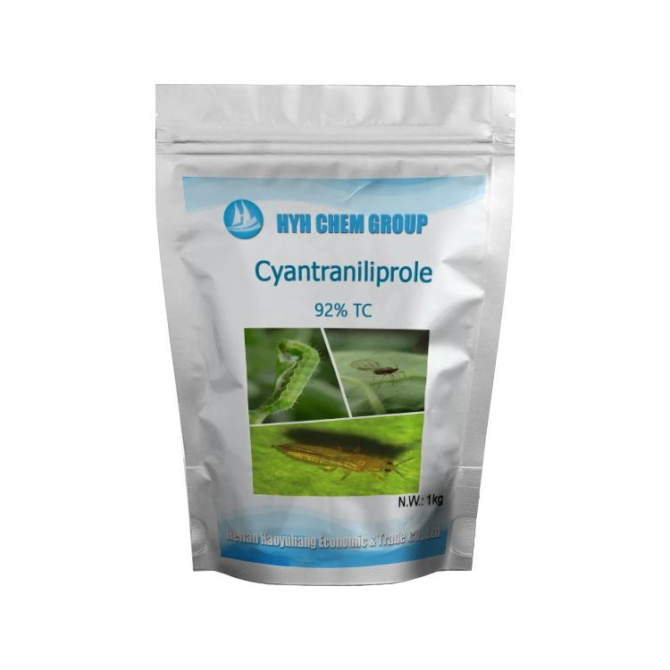 Insecticide Cyantraniliprole 95%TC,90%TC,97%TC,92%TC,40%SP,30%SP factory