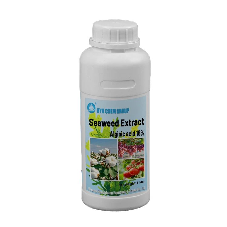 Biostimulant Seeweed Extract Alginic Acid 18% suppliers